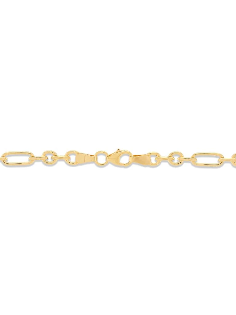 Saks Fifth Avenue 14K Yellow Gold Link Chain Necklace 2