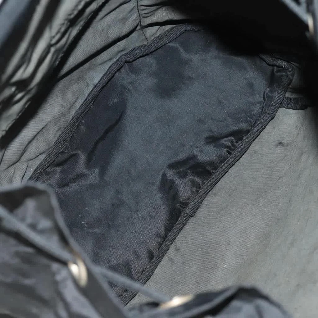 Prada Front Pocket Buckle Backpack Nylon Nylon Backpack Bag (Pre-Owned) 5