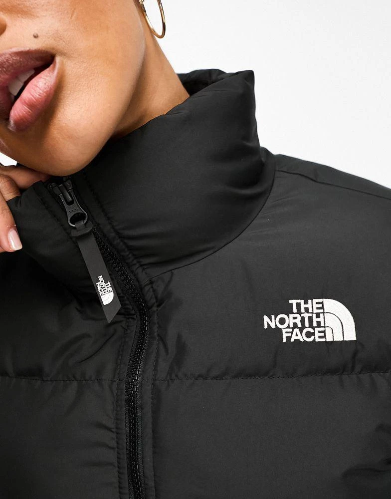 The North Face The North Face Saikuru long puffer coat in black 2