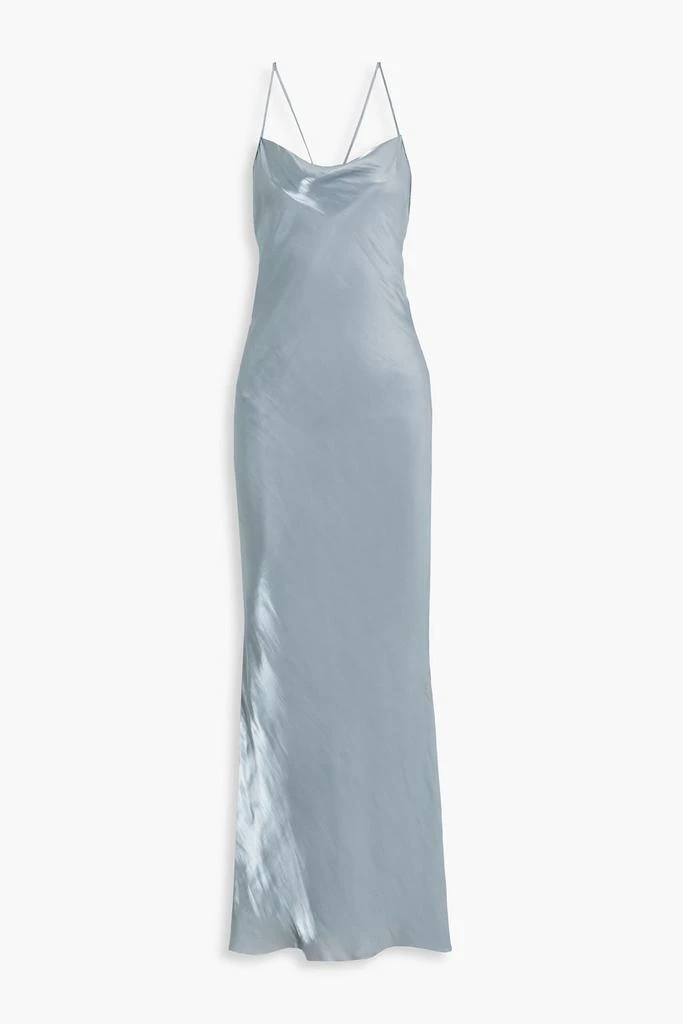 Bec 
Bridge Indra satin maxi slip dress