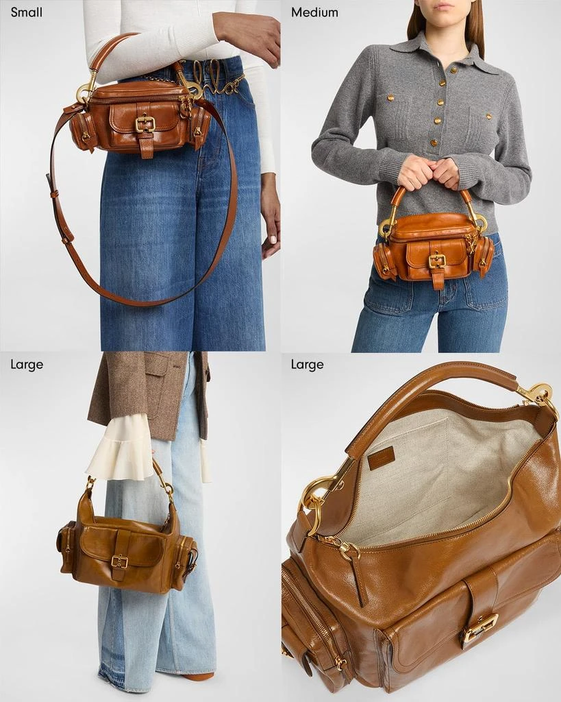Chloé Camera Bag Medium in Natural Shiny Calfskin 9