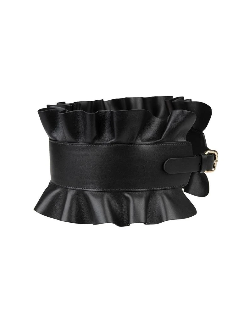 RED Valentino REDValentino Belted Ruffle Belt 3