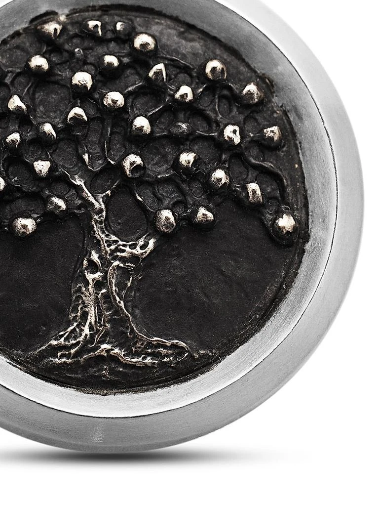 David Yurman Tree of Life Amulet in Sterling Silver with Bronze, 22.8mm 6