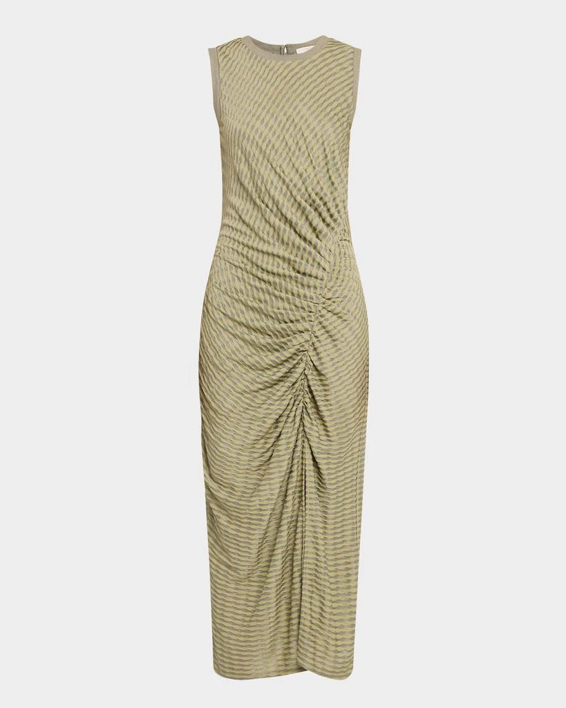 black midi dress tight Reina Cut Out Bodycon Midi Dress in Black
