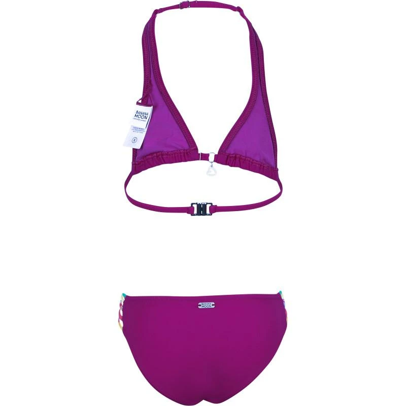 BANANA MOON Colorful side straps bikini in violet 2