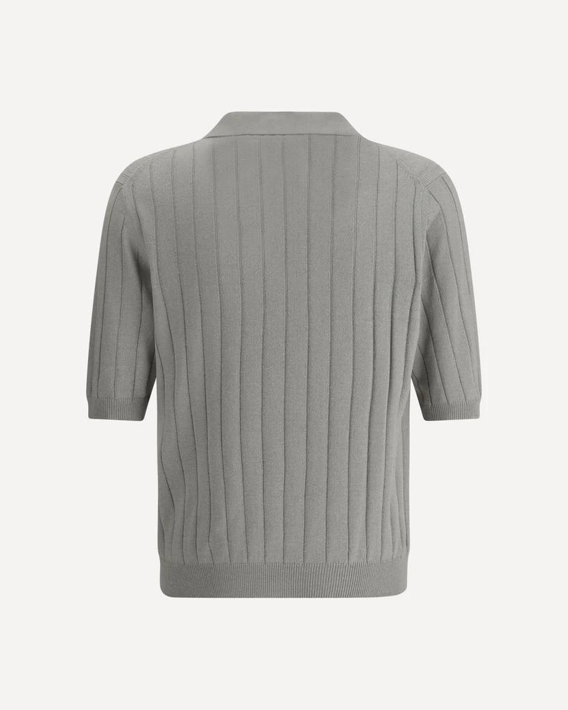 CRUCIANI Silk Polo Shirt 2