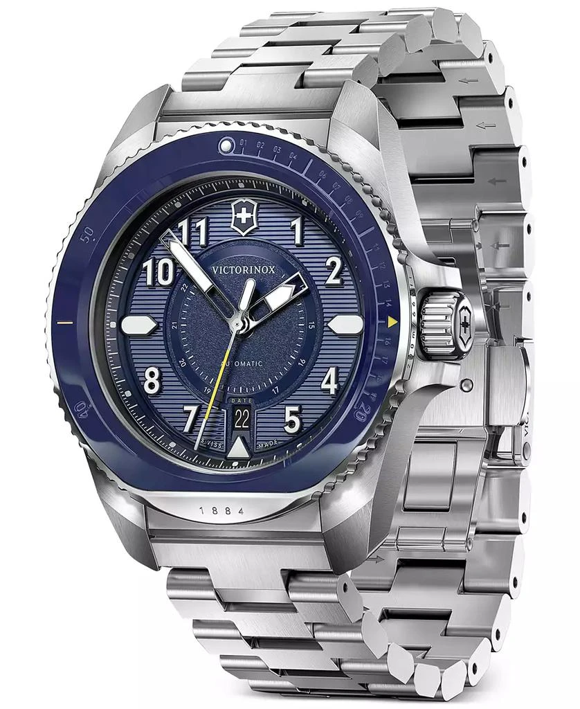 Victorinox Men's Swiss Automatic Journey 1884 Stainless Steel Bracelet Watch 43mm 2