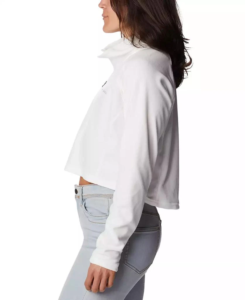 Columbia Women's Glacial Cropped II Sportswear Fleece 1/2-Zip Top 3