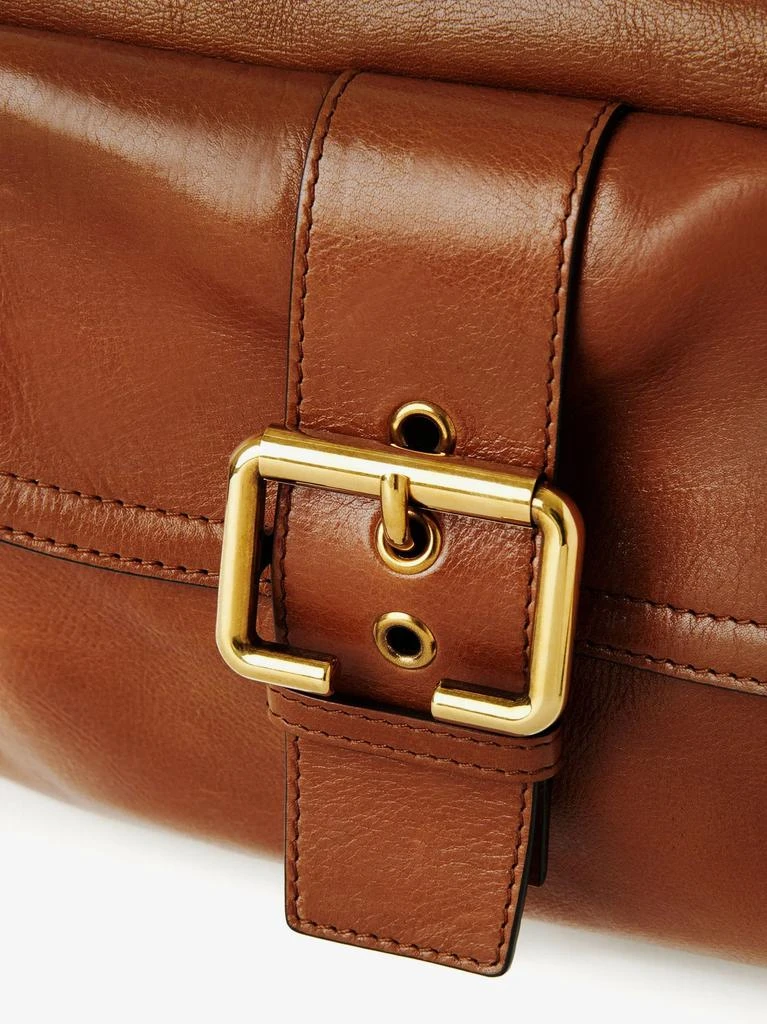 Chloé Carry shiny buffalo leather shoulder bag 6