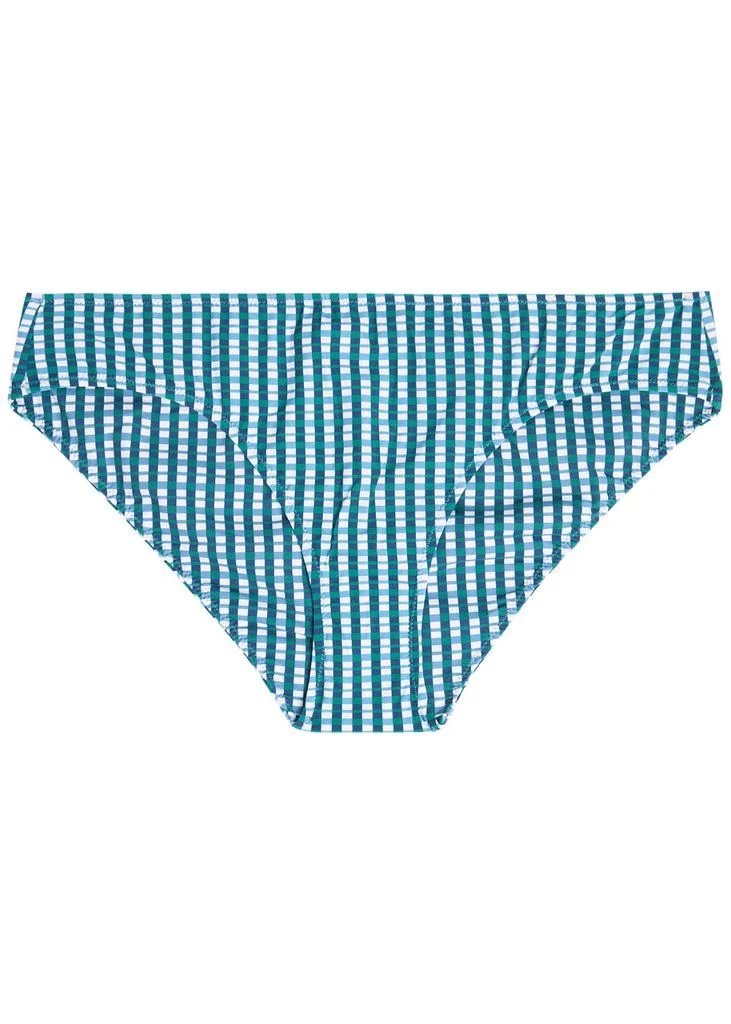 NOUNOU Missy gingham bikini briefs