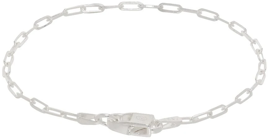 Hatton Labs Silver Paper Clip Bracelet 2
