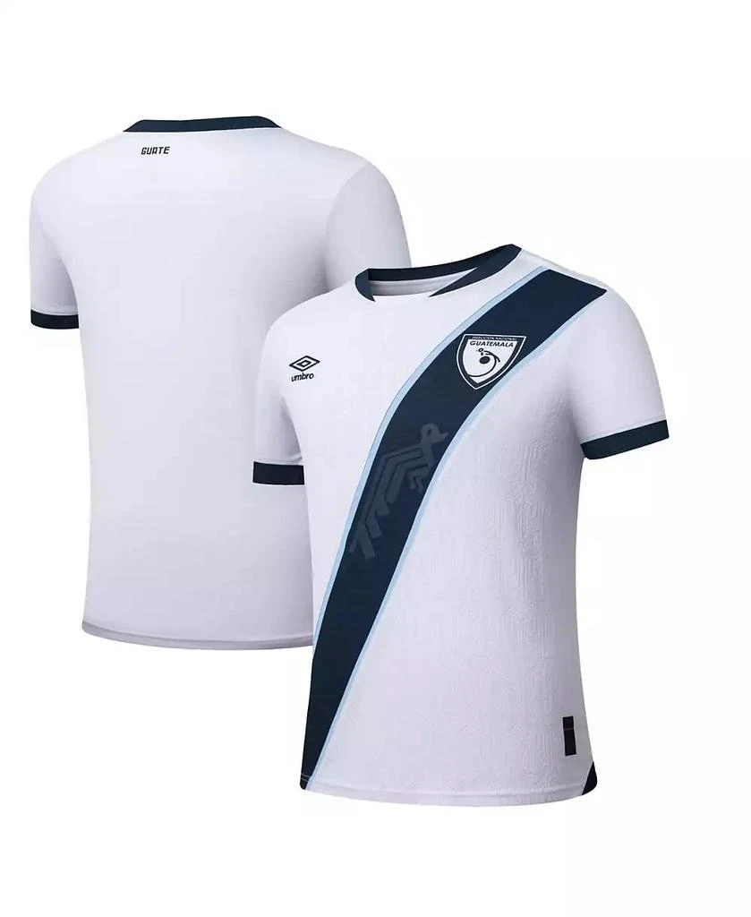 Umbro Big Boys and Girls White Guatemala National Team 2025 Home Replica Jersey 1