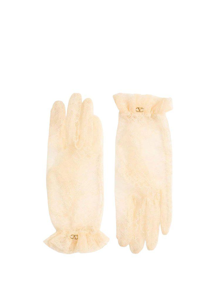 Valentino Valentino VLogo Signature Lace Gloves