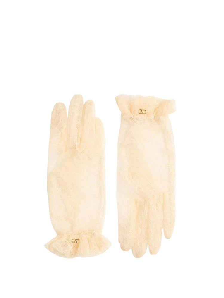 Valentino Valentino VLogo Signature Lace Gloves 1