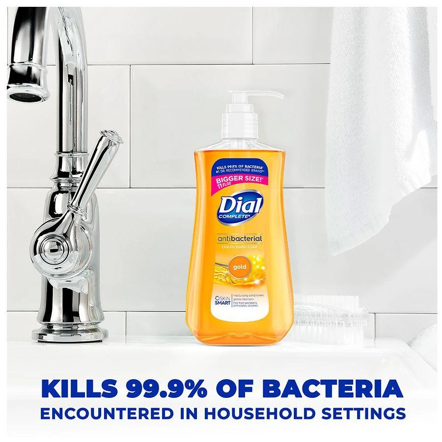 Dial Complete Antibacterial Liquid Hand Soap Gold 8