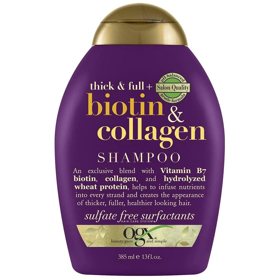 OGX Thick & Full + Biotin & Collagen Volumizing Shampoo 1