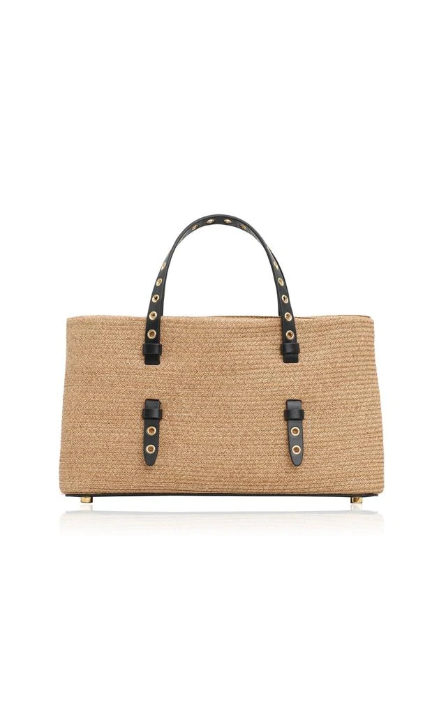 Alaïa ALAÏA - La Mina E/W 25 Straw Bag - Neutral - OS - Moda Operandi 1