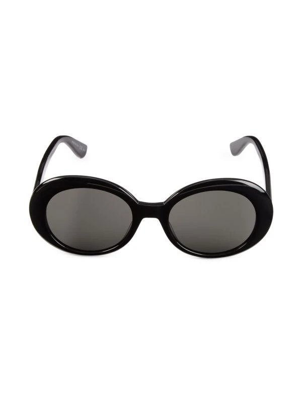 Yves Saint Laurent 54MM Oval Sunglasses 1