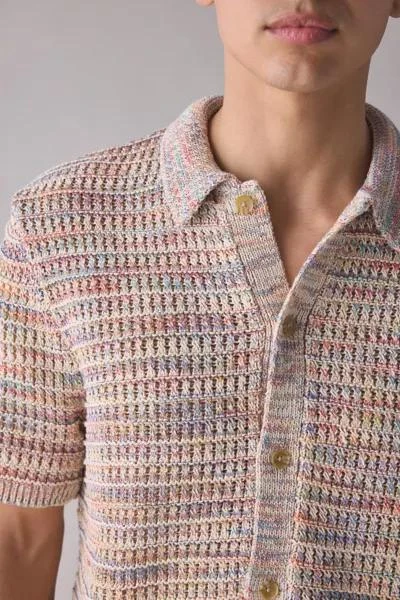 Wax London Wax London Tellaro Knit Short Sleeve Shirt 4