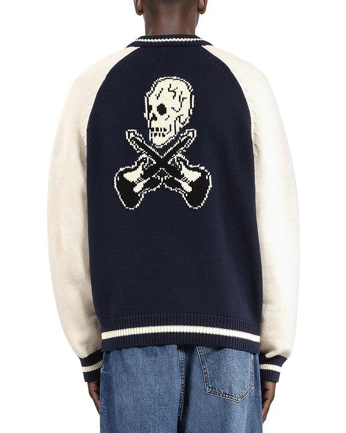 The Kooples Colorblocked Varsity Zip Cardigan 3
