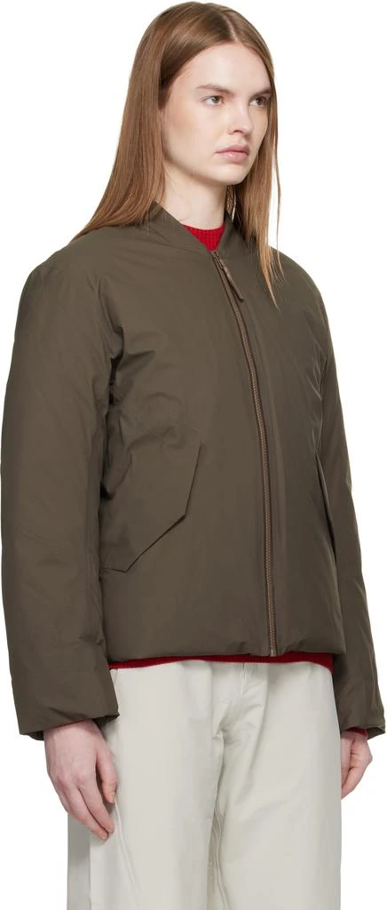 Veilance Taupe Decca Down Bomber Jacket 2