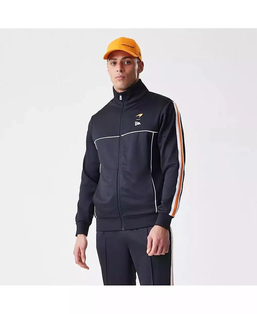 New Era Men's Black McLaren F1 Team Full-Zip Track Jacket 1