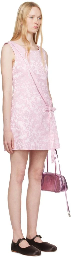 Sandy Liang Pink Olga Minidress 2