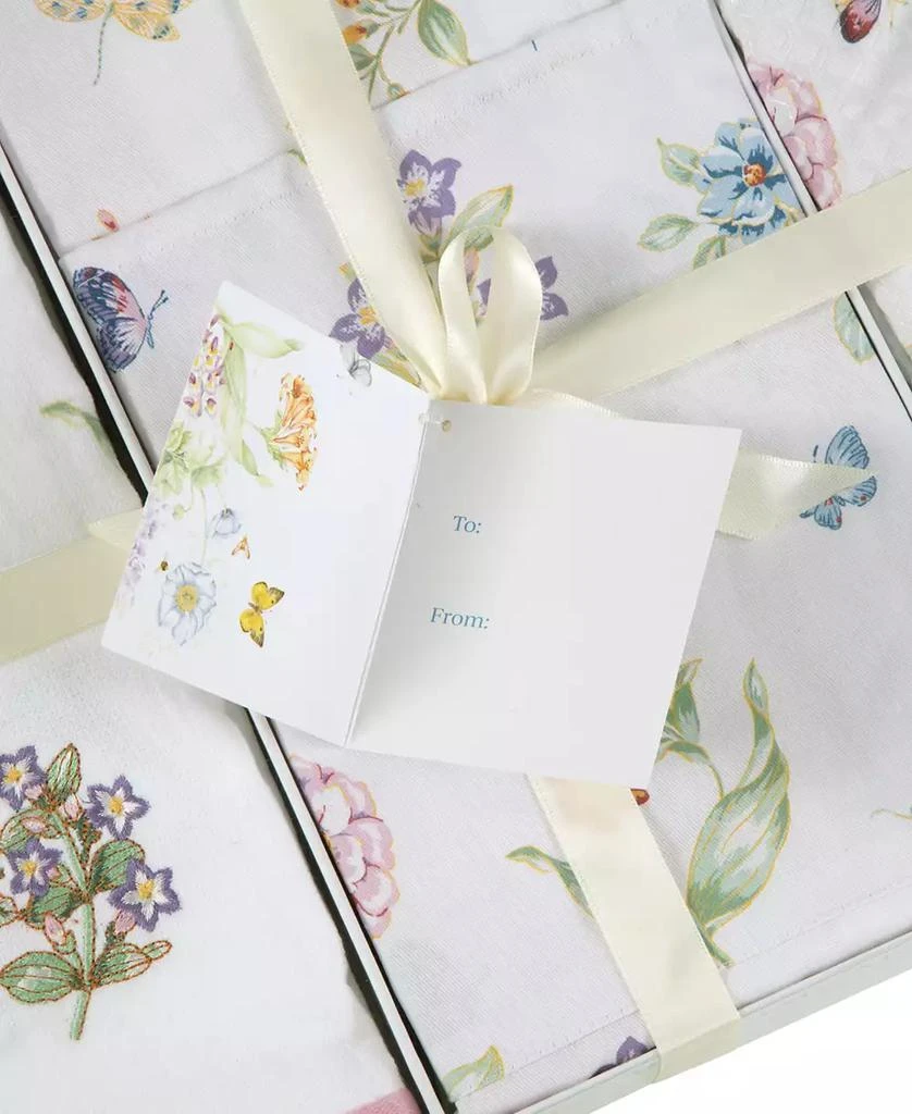 Lenox Butterfly Meadow 5-Piece Kitchen Linens Gift Set 4