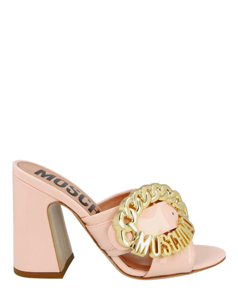 サンダル・ミュール Moschino Maxi Crystal Slingbacks 81e69484c2f7485833b21dc1785421