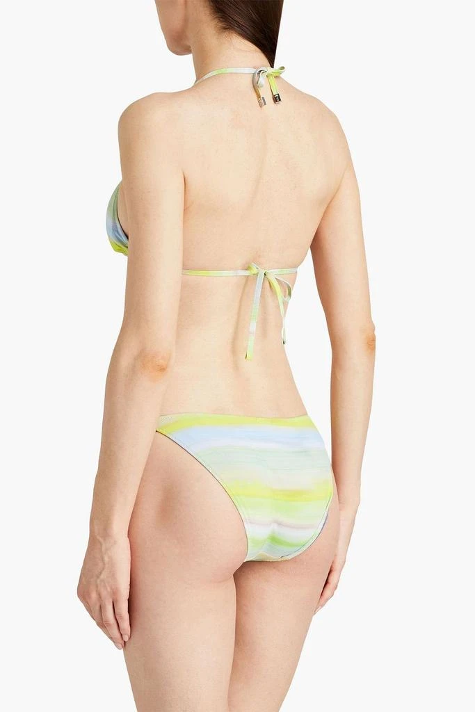 Paul Smith Striped triangle bikini top 3