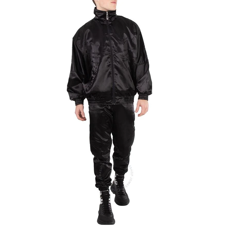 Etudes Black Tour Satin-Finish Trousers 3