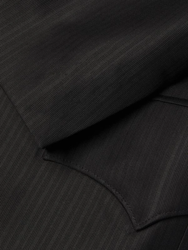 MAISON MARGIELA ​Virgin Wool-Silk Ottoman Blazer 3
