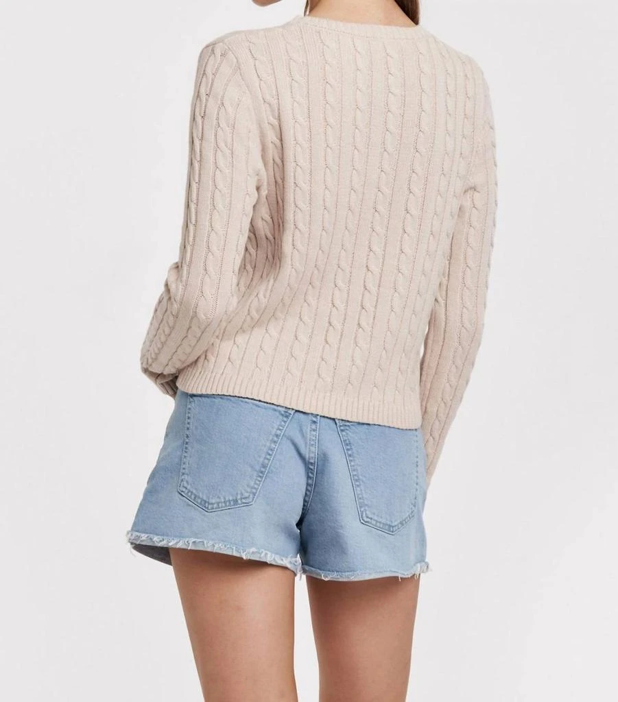 Another Love Lupe Sweater In Alabaster 3