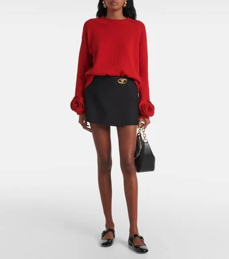 Valentino VLogo Locker patent leather Mary Jane flats 3