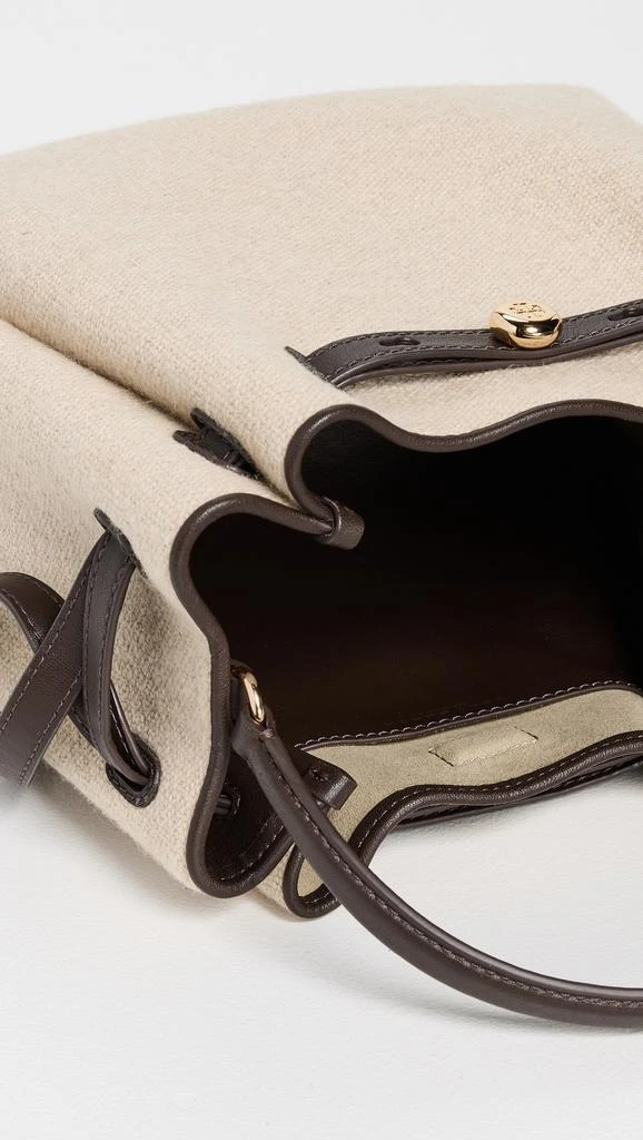 Tory Burch Romy Canvas Bucket Bag 5