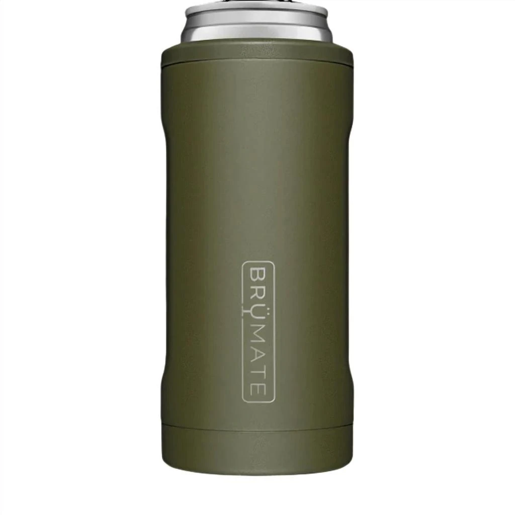 BRUMATE Hopsulator Slim 12Oz Can Cooler In Od Green