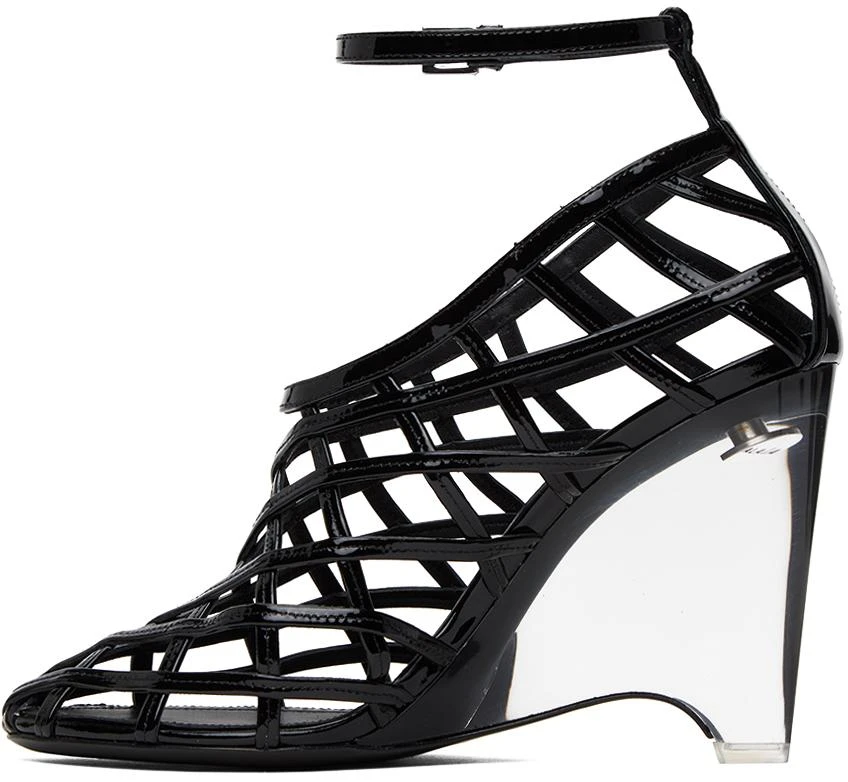Alaïa Black 'La Cage' Heels 3