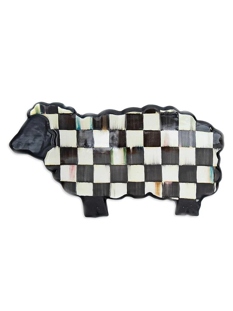 MacKenzie-Childs Courtly Check Sheep Serving Board 1