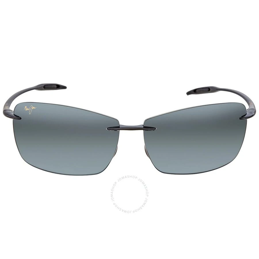 Maui Jim Lighthouse Nuetral Grey Rectangular Unisex Sunglasses 423-02 65 1