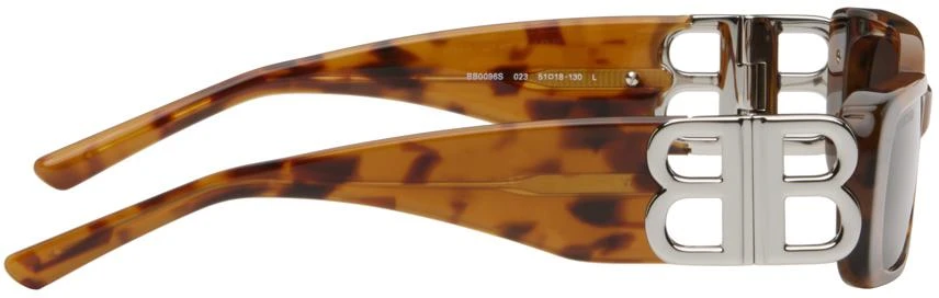 Tortoiseshell Dynasty Rectangle Sunglasses – On Sale Now  display picture 1