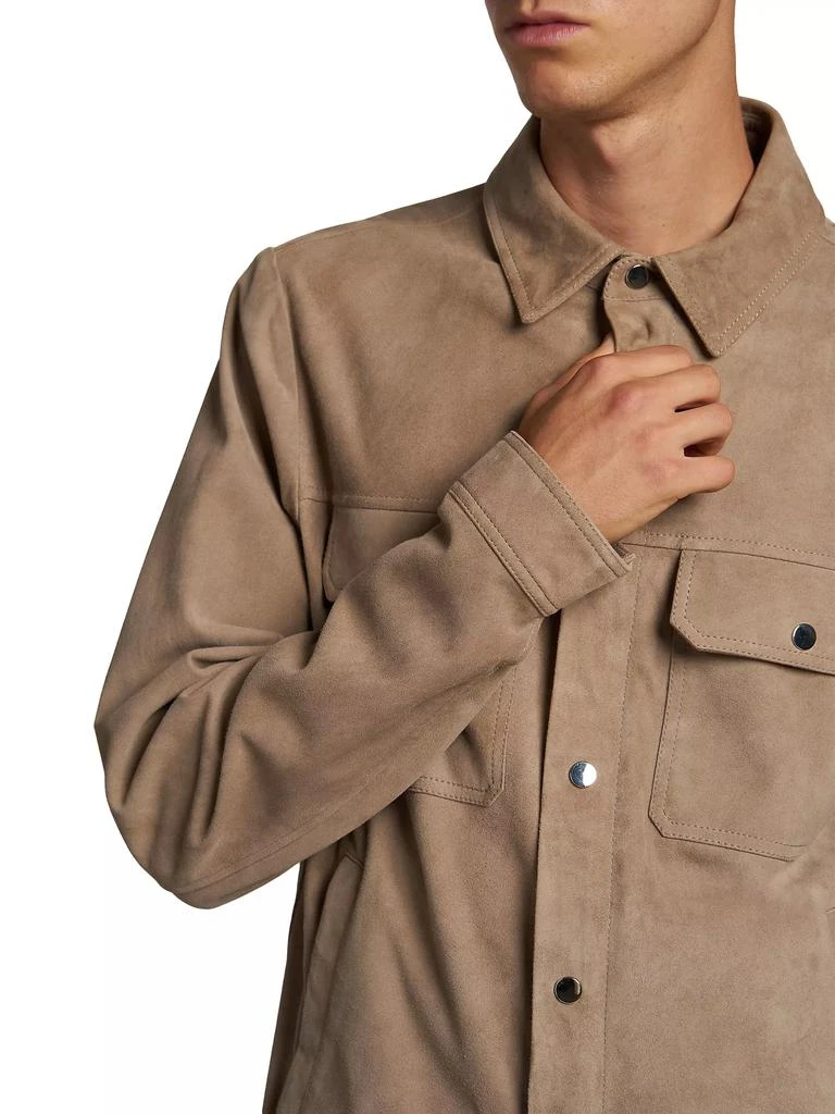 Moncler Corborant Suede Shirt Jacket 6