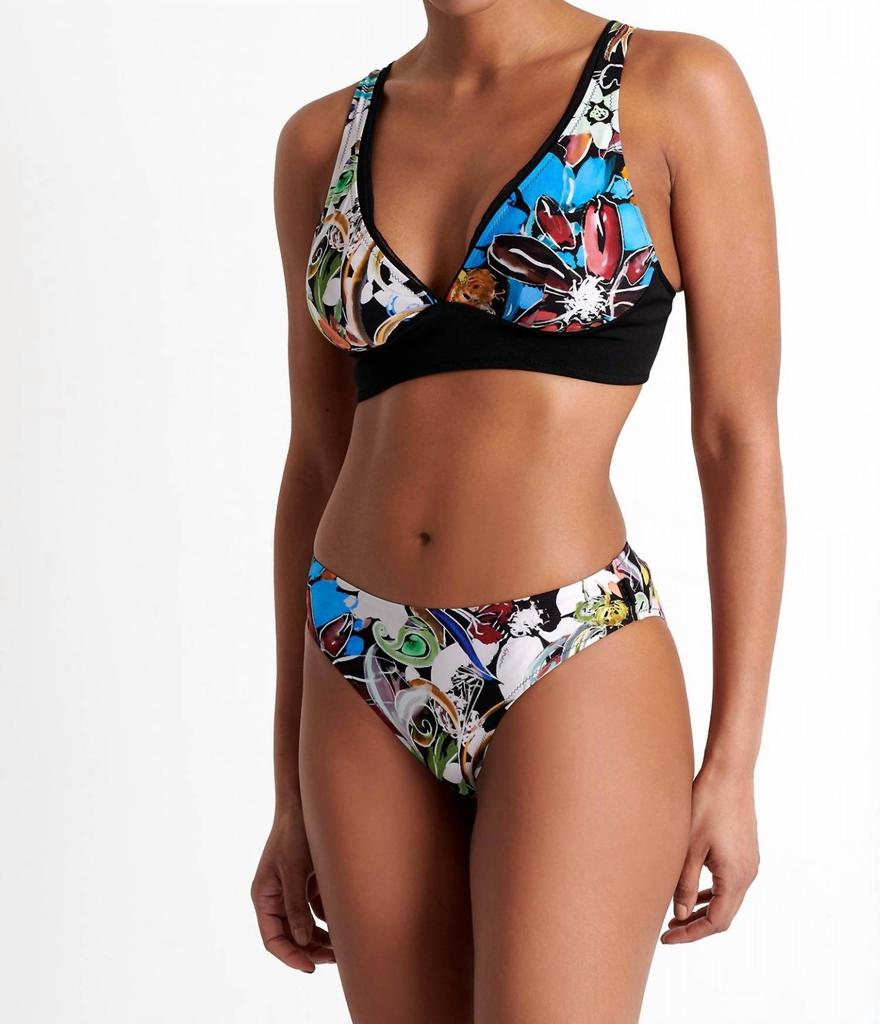 Shan Shan - Over The Shoulder Banded Halter Top