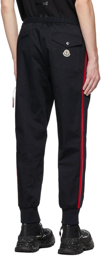 Moncler Navy Twill Trousers 3