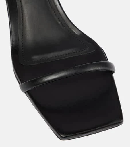 Rick Owens Leather wedge sandals 6