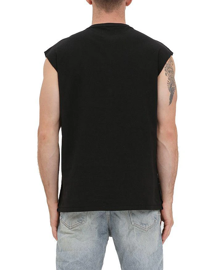 Purple Brand Sleeveless Embroidered Logo Tee 2