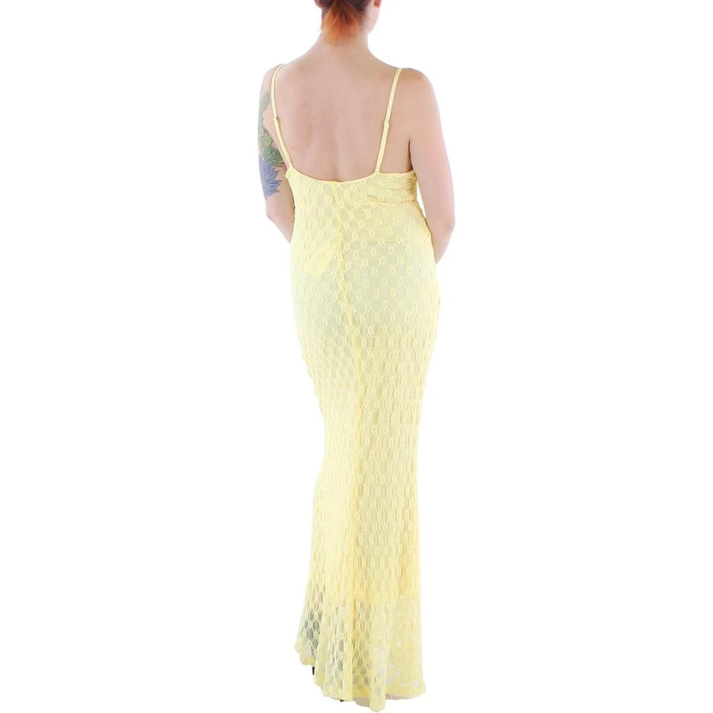 Bardot Womens Lace Fitted Maxi Dress 2