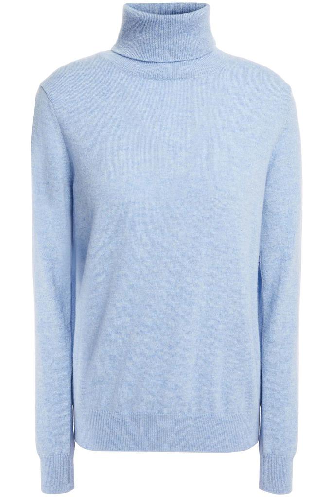 N.PEAL Mélange cashmere turtleneck sweater