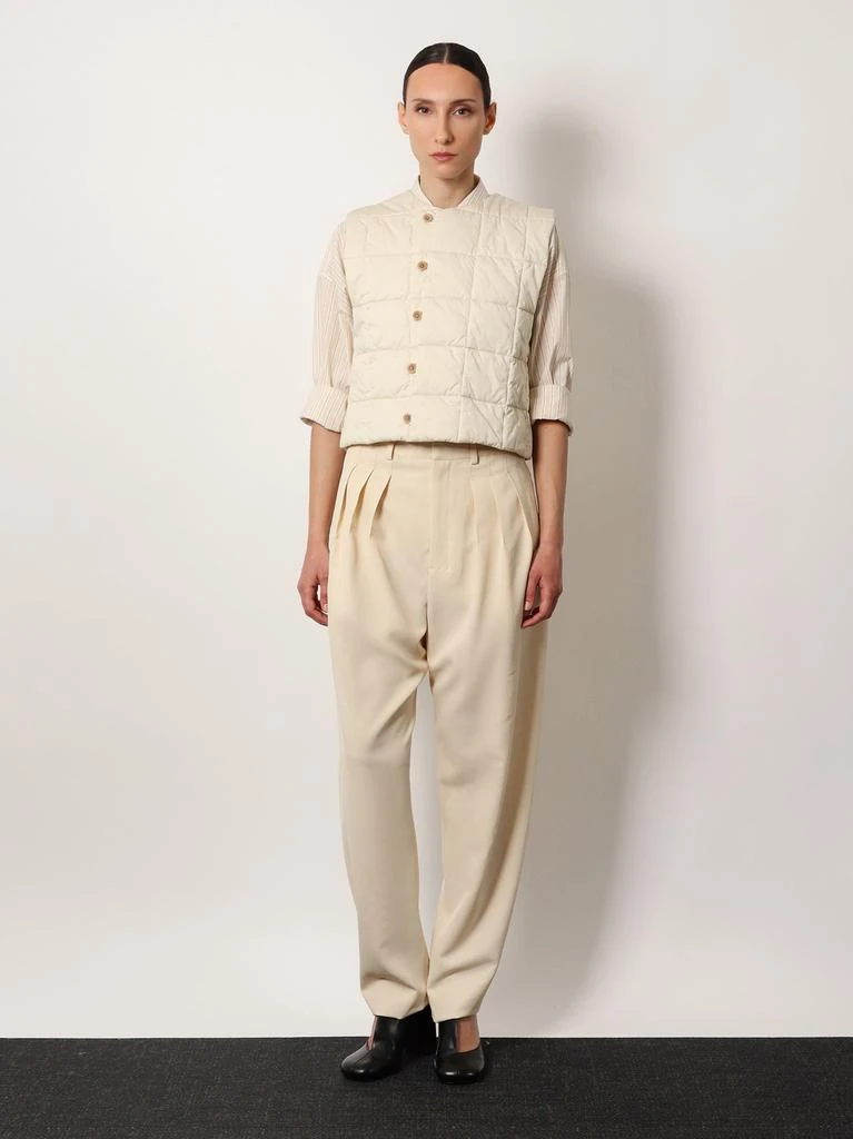 Lemaire Pleated tailored wool blend trouser 2