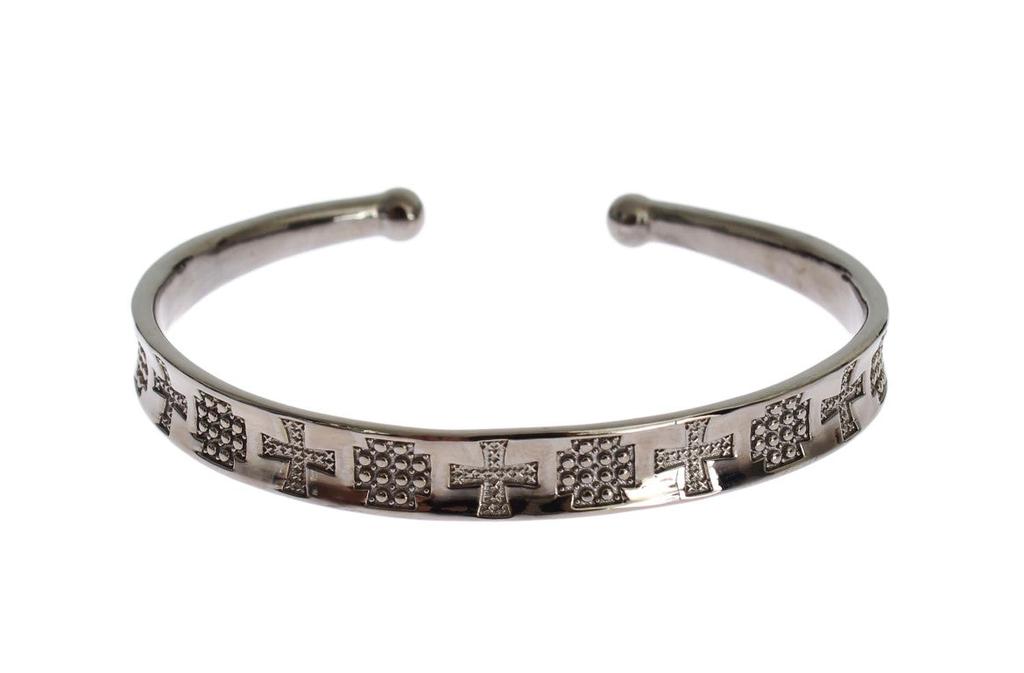 Nialaya Rhodium 925  Bangle Women's Bracelet