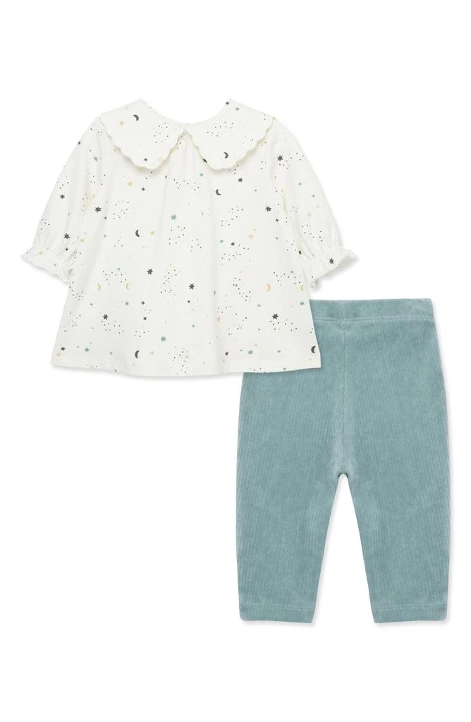 FOCUS Celestial Long Sleeve Top & Velour Pants Set 1